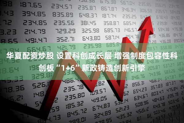 华夏配资炒股 设置科创成长层 增强制度包容性科创板“1+6”新政铸造创新引擎